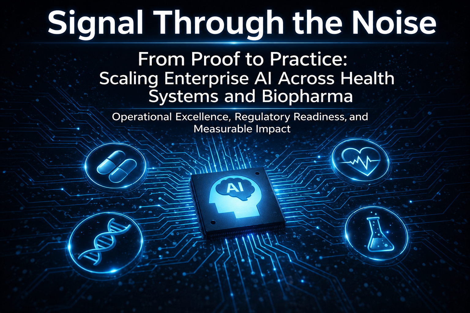 Signal Through the Noise conference banner